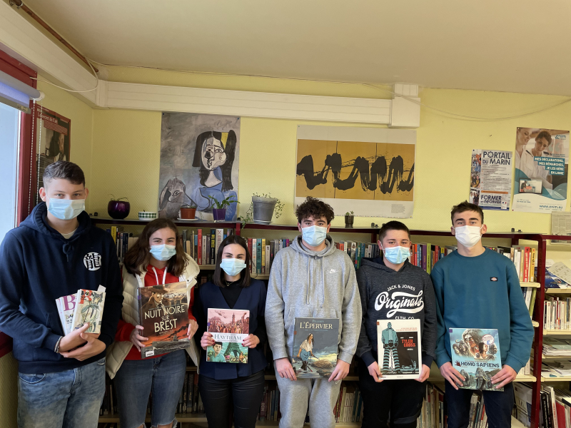 Atelier BD au CDI pour les élèves de Seconde