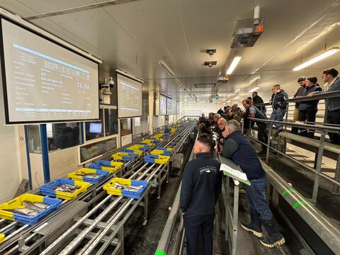 La classe de CAP 1 en visite à Lorient