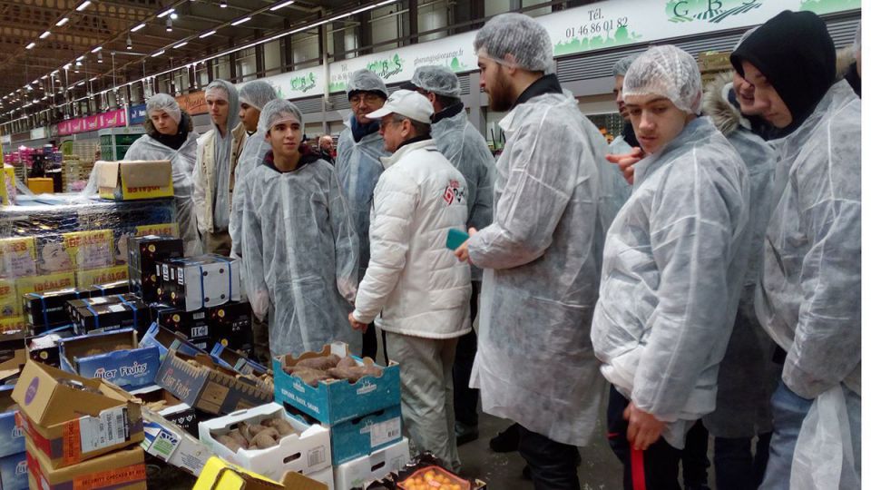 Deux classes du lycée maritime en déplacement à Paris pendant deux jours